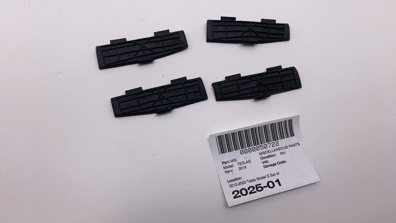 100794100B 2012-2020 Tesla Model S MS Set of 4 Front & Rear Left & Right Door Trim Pull Cup