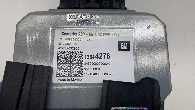 ⭕ 20-25 Chevrolet Silverado 1500 Power Supply Converter Control Module