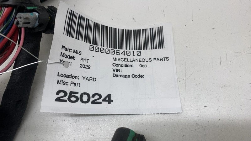 ⭕ 22-24 Rivian R1T Tailgate Door Pick Up Box Wire Wiring Harness PT000