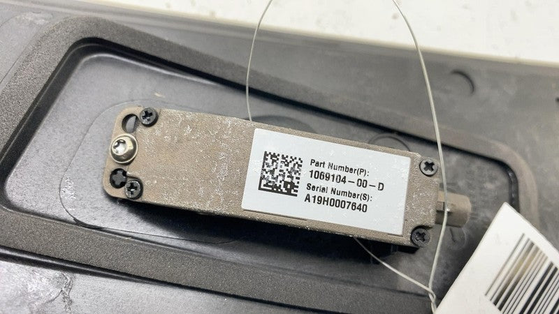 ⭕ 16-20 Tesla Model S Driver B-Pillar Applique Glass & Camera Left 108