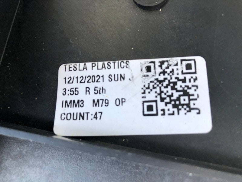 ⭕ 21-25 Model S Front Bumper Lower Valance Splash Shield Undertray 156