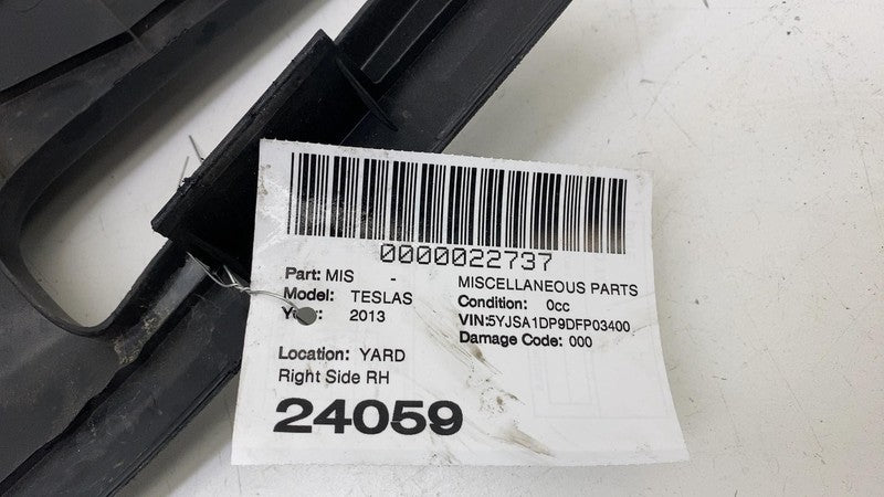 ⭕ 2012-2015 Tesla Model S Right Front Under Hood Apron Trim Cover 1006