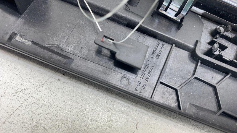 165874100A ⭕ 21-23 Tesla Model X Rear Left  Door Trim Cover Carbon Fiber Panel 1658741-00-A