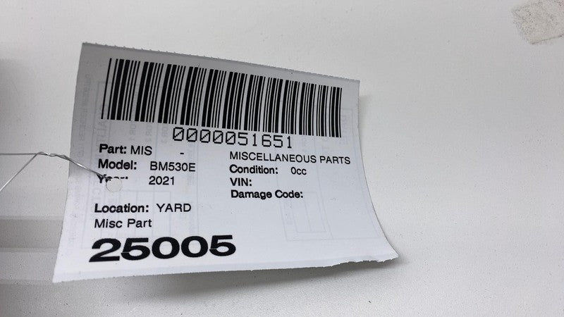 51437384530 2018-2023 BMW 530e B46X Passenger Lower B-Pillar Trim Cover Right RH 51437384530