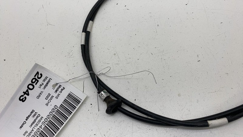 LJ8B16B975A0 ⭕ 21-23 Ford Mustang Mach-E Hood Bonnet Release Opener Cable Line LJ8B-16B975-A0