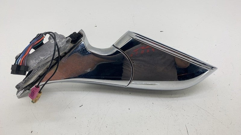 ⭕ 12-15 Model S MS Right Exterior Rear View Door Mirror White PPSW 600