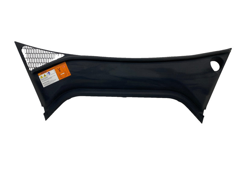 ⭕ 2012-2015 Tesla Model S Rear Under Hood Apron Windshield Cowl Vent Cover Trim