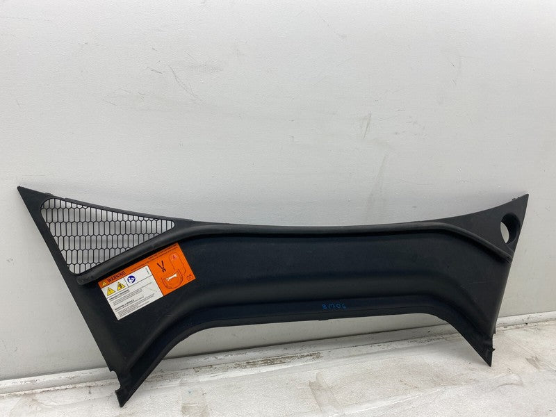 ⭕ 2012-2015 Tesla Model S Rear Under Hood Apron Windshield Cowl Vent Cover Trim