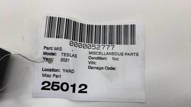 2021 2022 2023 2024 Tesla Model S MS Rear Passenger Side Seat Belt Buc