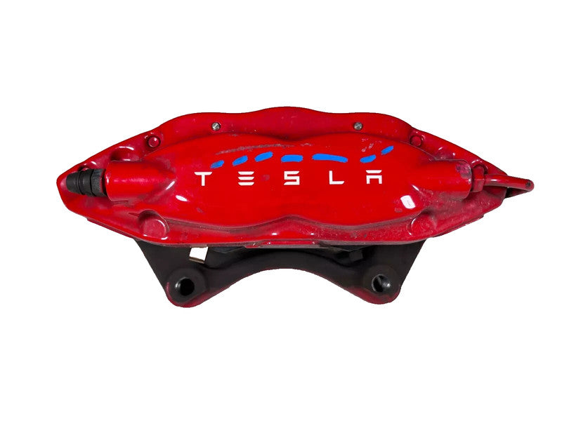 ⭕ 2016-2020 Tesla Model S Rear Left Performance Brake Caliper Red 1027