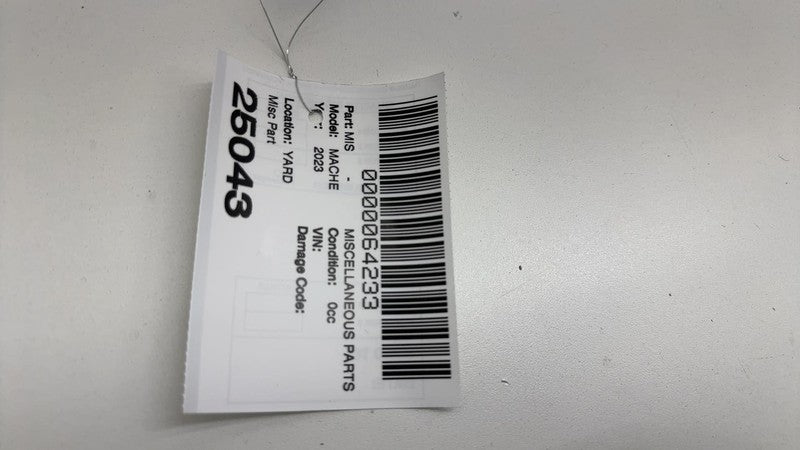 ⭕2021 2022 2023 2024 Ford Mustang Mach-E Front Stabilizer Anti Roll Sway Bar OEM