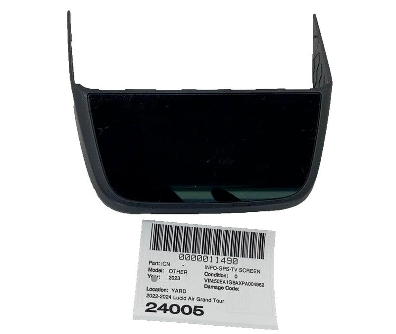 ⭕ 2022-2024 Lucid Air Rear Center Console Display Screen Monitor P11-N