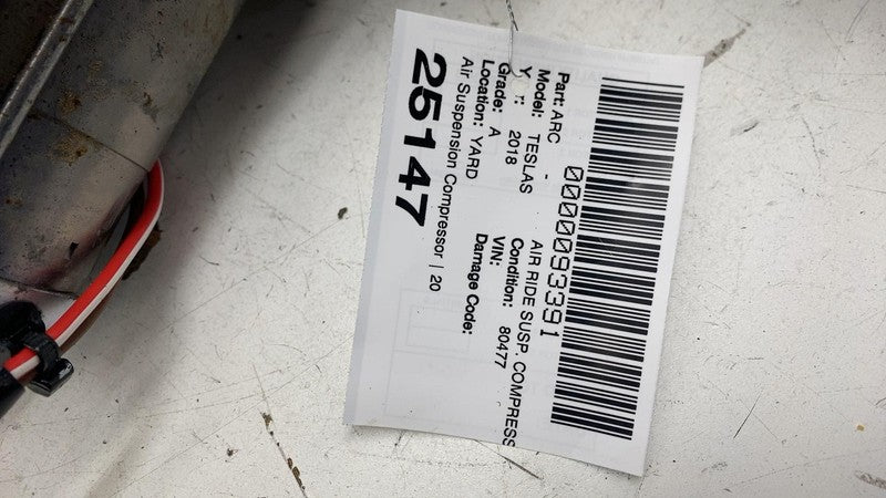 ⭕ 2016-2020 Tesla Model S MS Wabco Air Suspension Twin Compressor w/ V