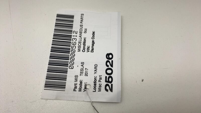 100526505F 2012-2020 Tesla Model S Front Passenger Side Lap Pretensioner Right 1005265-05-F