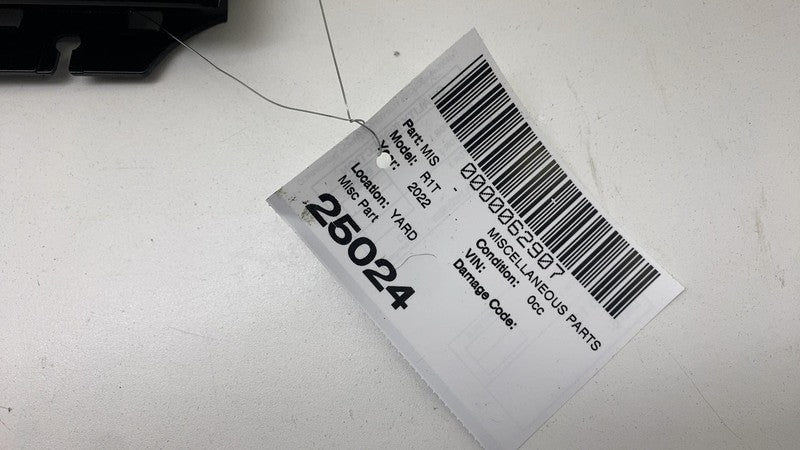 PT00012116-G ⭕ 22-24 Rivian R1T Rear Passenger Door Applique B-Pillar Trim Right PT00012116-G