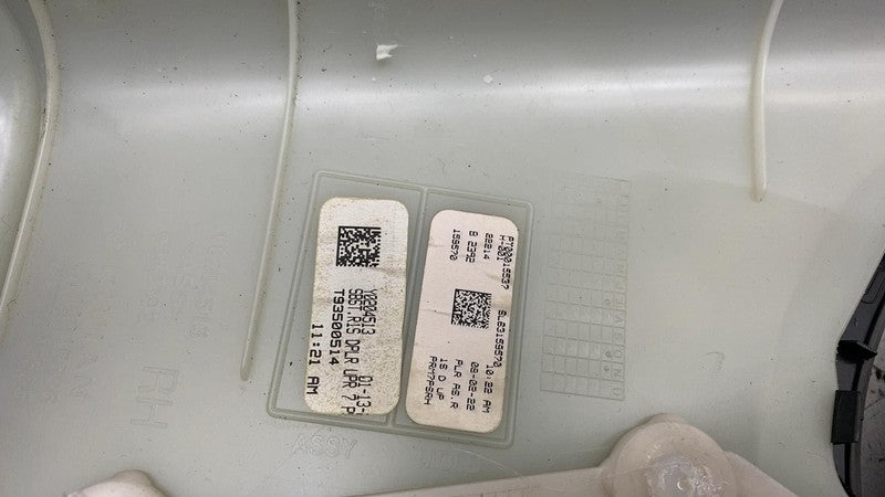 PT00015537 2022-2024 Rivian R1S Rear Passenger Side D-Pillar Upper Trim Cover Panel Right