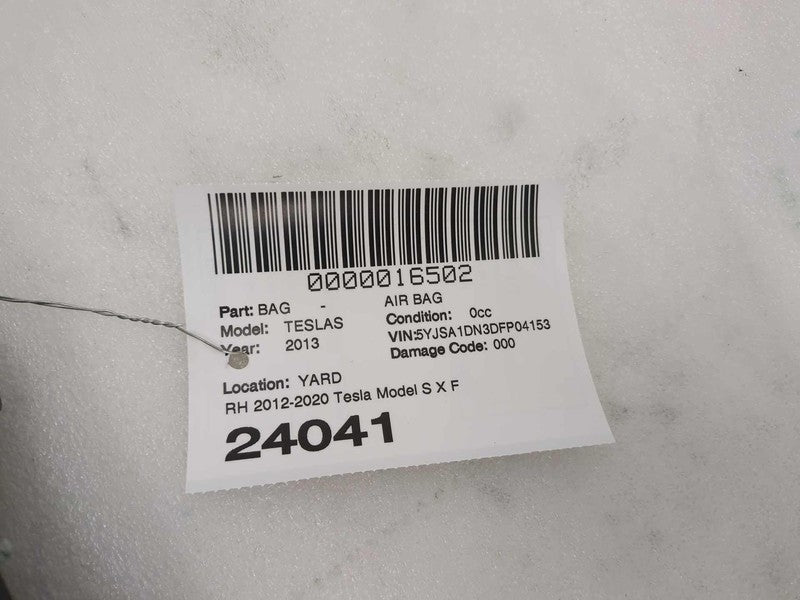 ⭕ 12-15 Model S Passenger Driver Knee Airbag LH RH Fits either side100