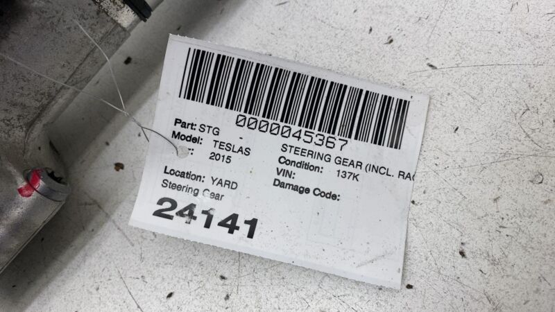 EJ32-3200-DB 2012-2015 Tesla Model S Power Steering Gear Rack Pinion & Motor w/ Tie Rod Link