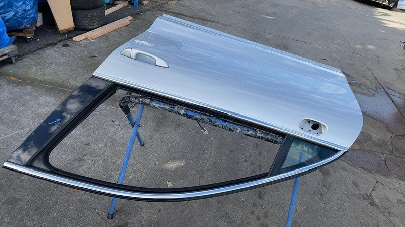 2011-2018 Porsche Cayenne Front Driver Side Door Shell Panel Left Silver - LX7W