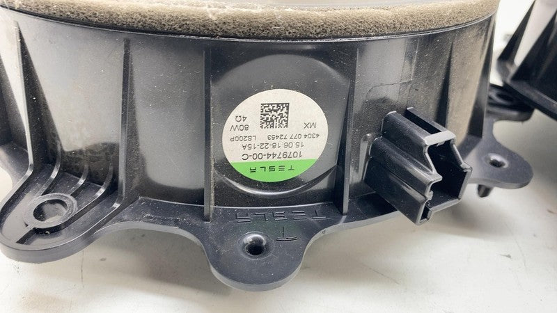 107974400C ⭕ 2017-2023 Model 3 Y Front Left or Right Door Audio Woofer Speaker 1079744-00-C