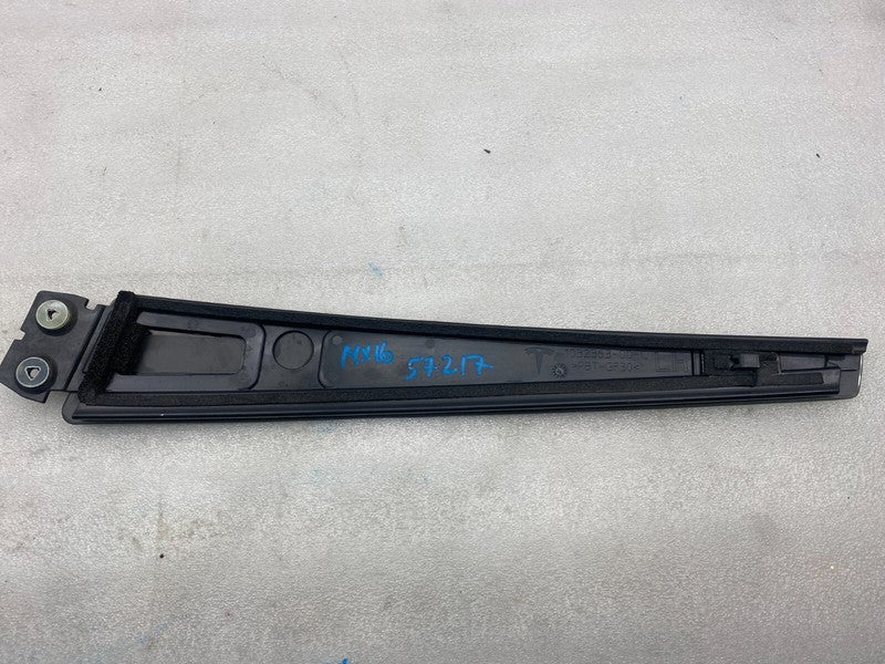 1032363 00 C ⭕ 2015-2021 Tesla Model X Driver Side B-Pillar Applique Glass Left 1032363-00-C