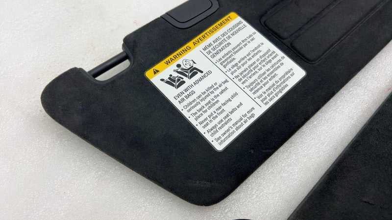 ⭕ 22-24 Lucid Air Grand Touring PAIR Left & Right Sunvisor Alcantara Sun Visor