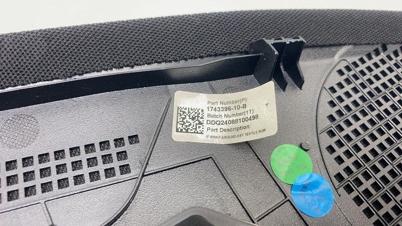 ⭕ 2024 Tesla Model 3 M3 Dash Trim Wrap Around Textile Row 1743396-10-B