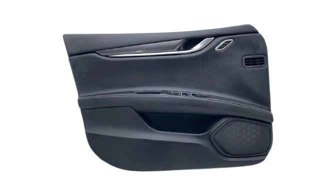 ⭕ 14-22 Maserati Ghibli Front Driver Side Interior Door Panel Trim Cov