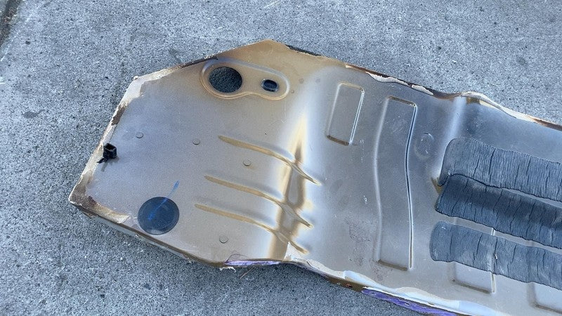 163621800A ⭕ 21-24 Tesla Model X Rear Boot Trunk Lower Tail Body Frame Panel 1636218-00-A