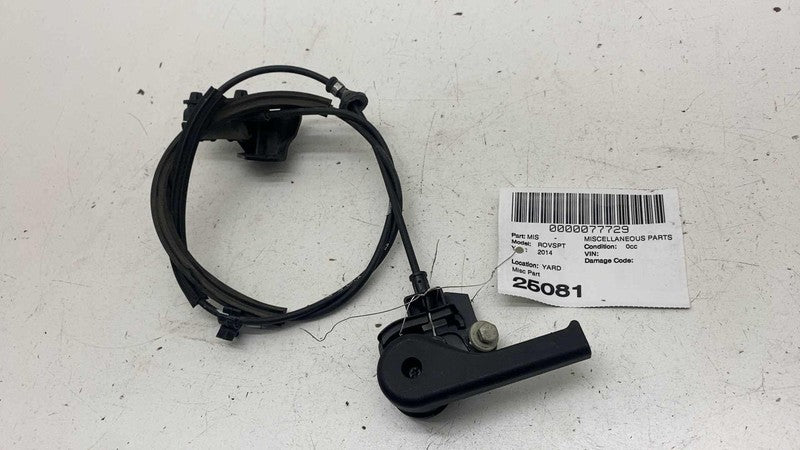 ⭕2014-2021 Range Rover Sport Front Hood Bonnet Lever Release Cable w/ Handle OEM