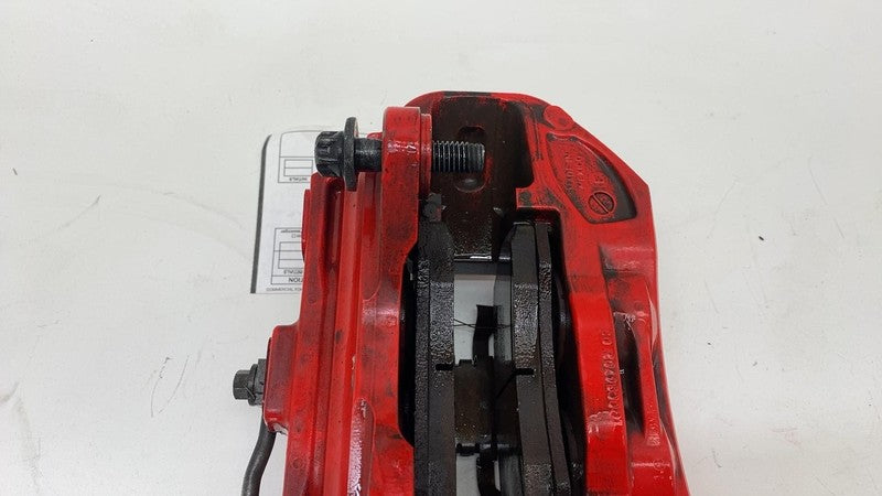 1044642 00 F ⭕ 2017-2023 Tesla Model 3 Front Performance Brake Caliper Red Right 1044642-00-F