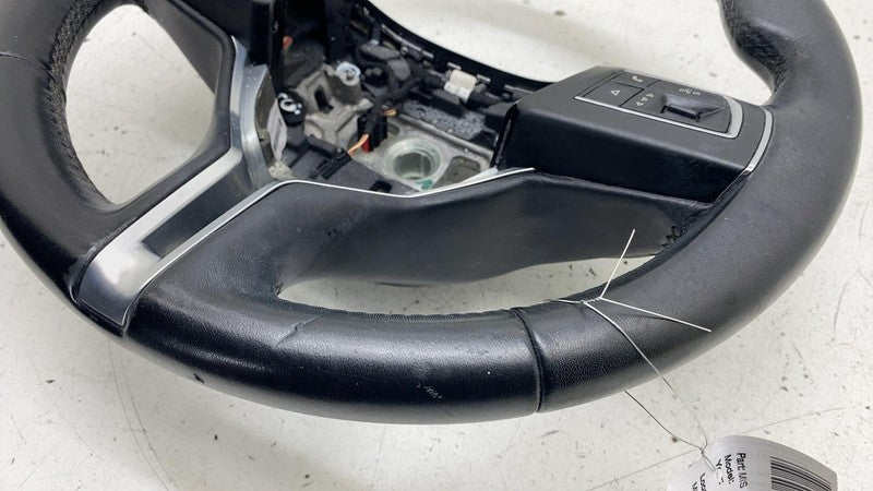 ⭕ 2017-2020 Maserati Levante Steering Wheel Leather Black w/ Control Switch OEM