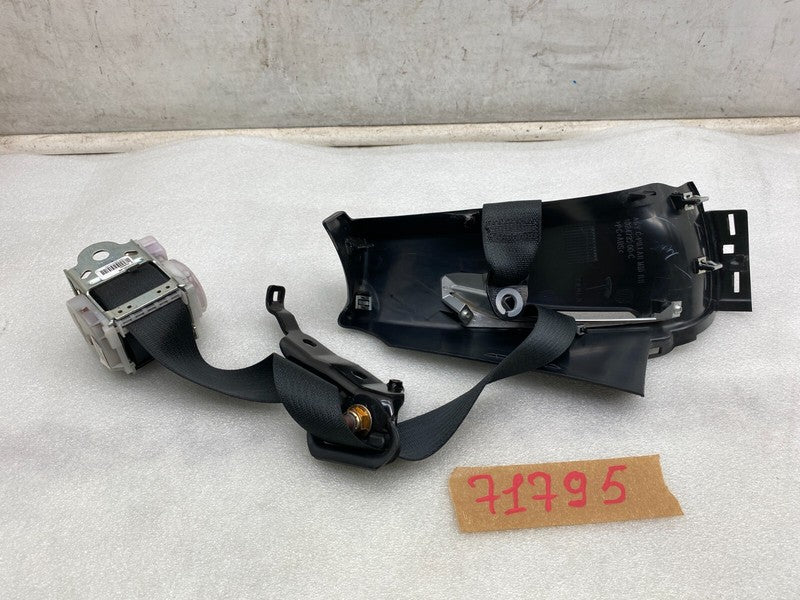 ⭕12-20 Model S Rear Right Seatbelt & Retractor w/ Mid C-Pillar Trim 10