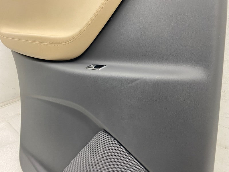 ⭕ 2016-2020 Tesla Model X Rear Left Carrier Door Panel Trim Pad w/ Card Molding