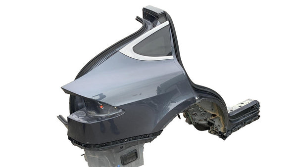 ⭕ 2016-2020 Tesla Model X Rear Passenger Side Quarter Panel Cutout Right RH Gray