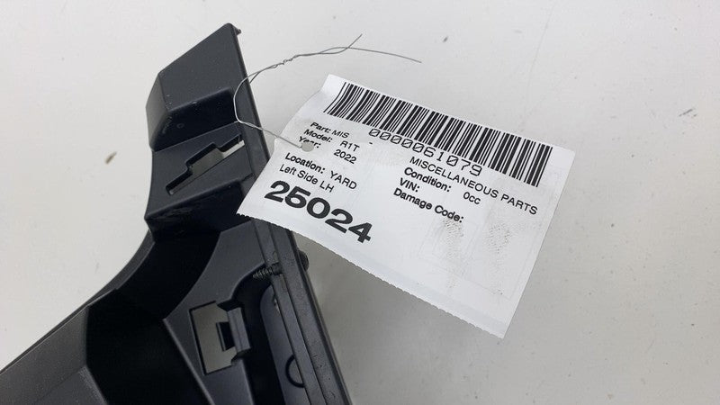 PT00016002H ⭕ 22-24 Rivian R1T Rear Driver Left Lower Cladding Body Trim Cover PT00002132J