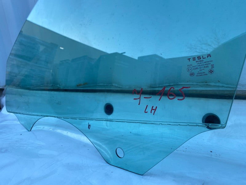 ⭕OEM 24-26 Tesla Model Y Juniper Left Driver Front Door Window Glass D