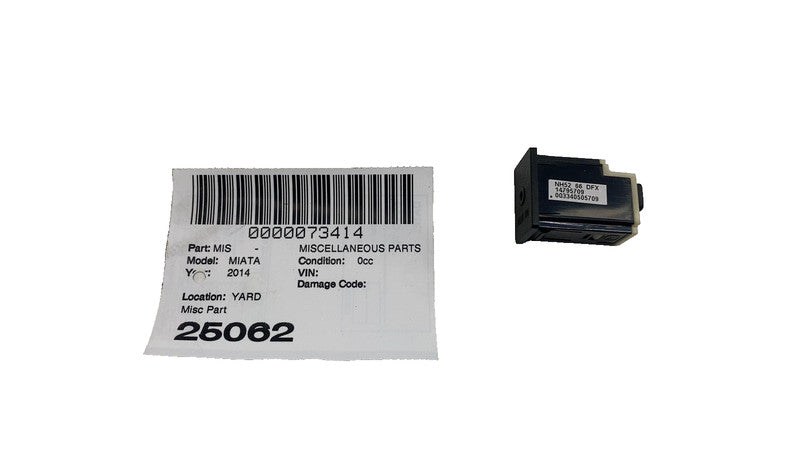 NH5266DFX ⭕ 2009-2015 Mazda MX-5 Miata CCS Radio Aux Auxiliary Dash Insert Unit NH5266DFX