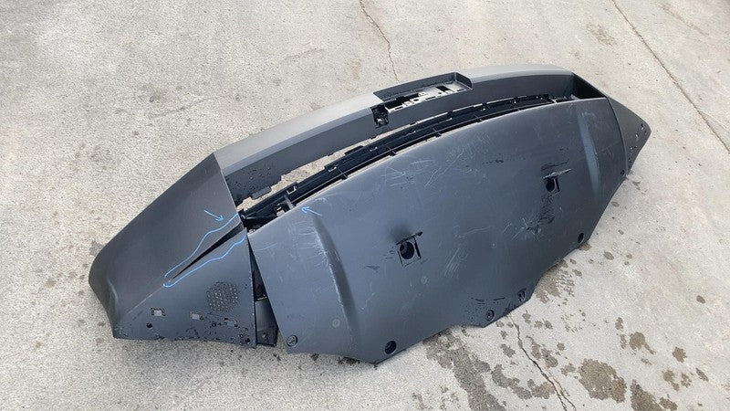 2024 2025 Tesla Cybertruck Front Bumper Cover w/ Grille & Lower Shield