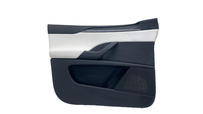 ⭕ 21-24 Model X Front Left Door Panel Trim Card Cover w/ Molding LH 1609947-00-E