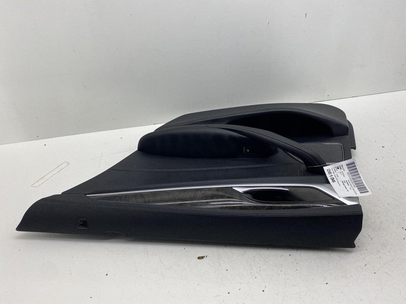 ⭕ 2017-2023 BMW 540i Rear Right Side Interior Door Panel Trim Card Bla