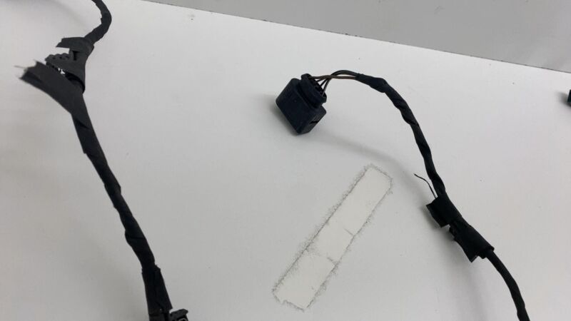 7P5971095E 2011-2014 Porsche Cayenne Front Lower Bumper Park Assist Wire Wiring Harness OEM
