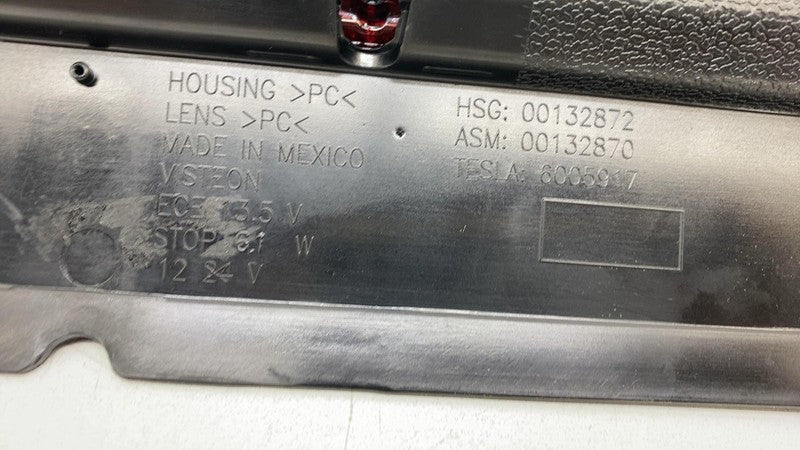 2012-2020 Tesla Model S Rear Center High Mounted Stop Light Third 3rd 