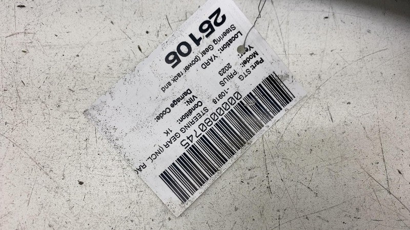 ⭕ 23-24 Toyota Prius Power Steering Gear Rack & Pinion w/ Tie Rod End Link FWD