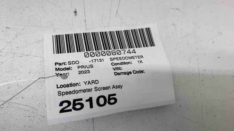 838004E471 ⭕2023 2024 Toyota Prius Digital Speedometer Instrument Cluster Gauge 83800-4E471
