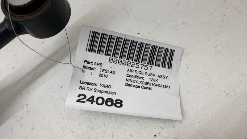 102746100E ⭕16-20 Model X Rear Right Suspension Air Spring Module Non-Adaptive 1027461-00-E
