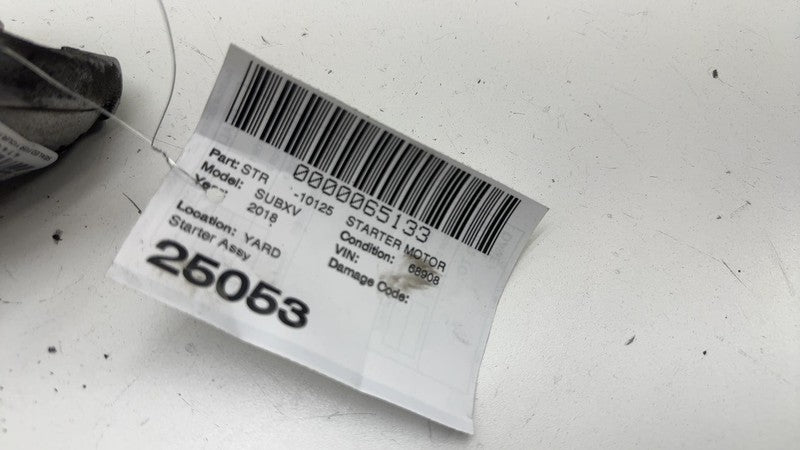 ⭕ 2018 2019 Subaru XV Crosstrek Starter Motor Assembly