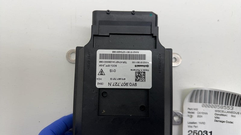 9Y0 907 727 ⭕ 2024 Porsche Cayenne Active Suspension Control Module Unit Assembly 9Y0907727