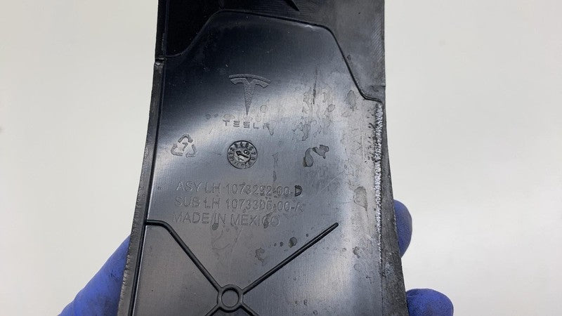 ⭕ 16-24 Model X Rear Side C-Pillar Middle Trim Cover Panel Left LH 107