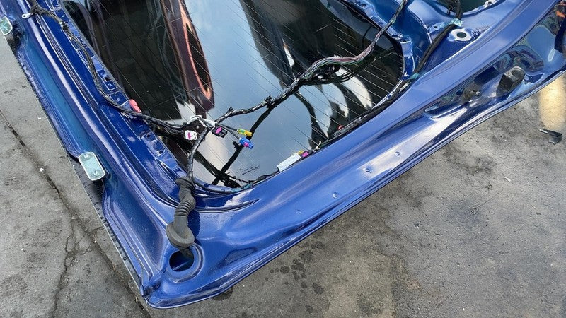 ⭕ 12-15 Tesla Model S Rear Liftgate Trunk Lid Tailgate Hatch Shell Blu